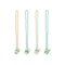 AMSCAN CA Valentine's Day St-Patrick's Day Shot Glass Necklace, 4 Count