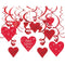 AMSCAN CA Valentine's Day Valentine's Day Decorative Swirls Value Pack, 30 Count