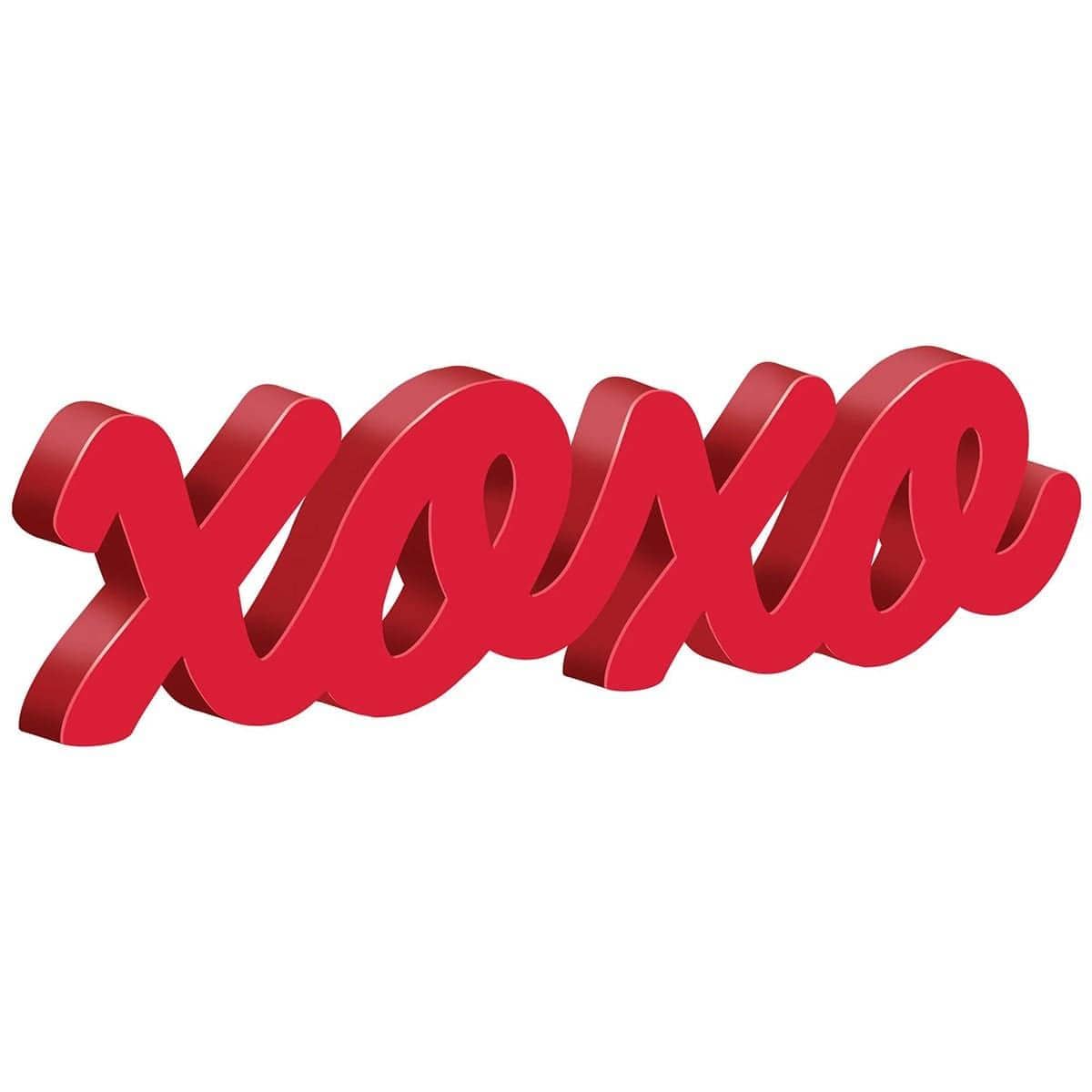 AMSCAN CA Valentine's Day Valentine's Day XOXO Sign