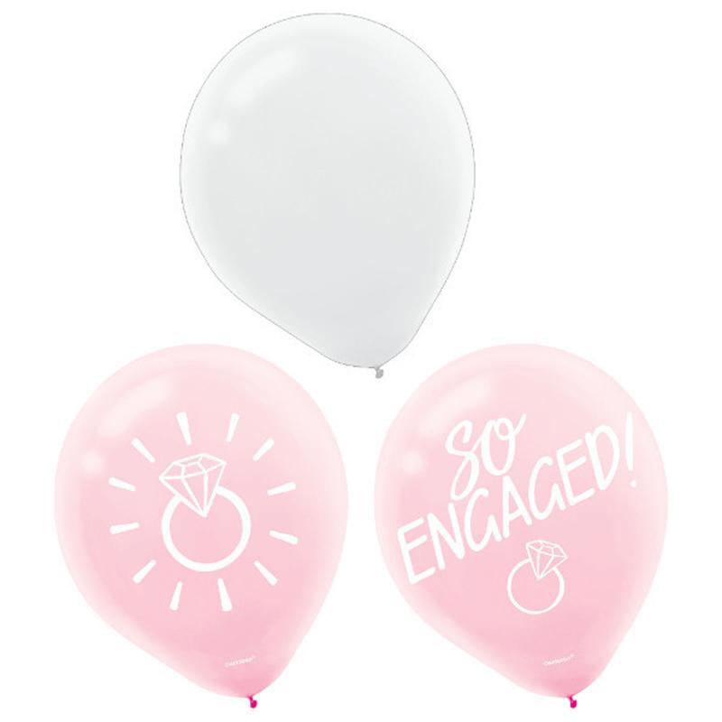 Buy Wedding Blush Wedding - Latex Balloons 15/pkg sold at Party Expert