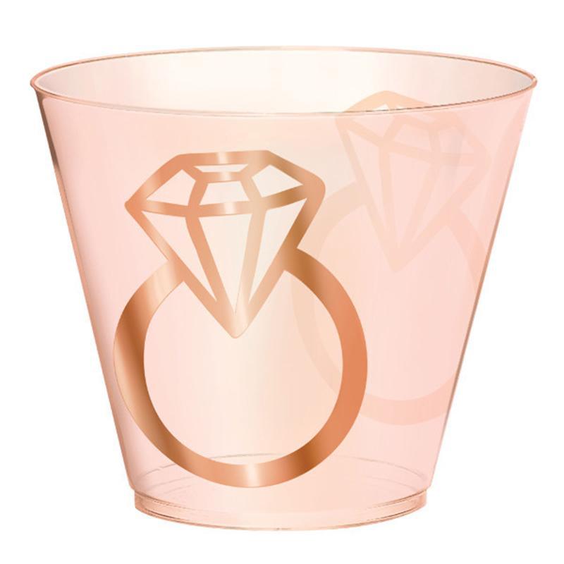 Buy Wedding Blush Wedding - Tumblers 9 Oz. 30/pkg sold at Party Expert