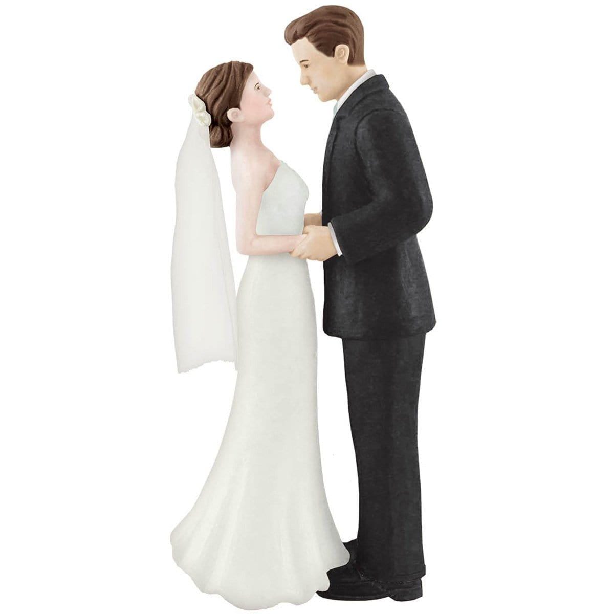 Buy Wedding Cake Topper - Bride & Groom 4.5 in. sold at Party Expert
