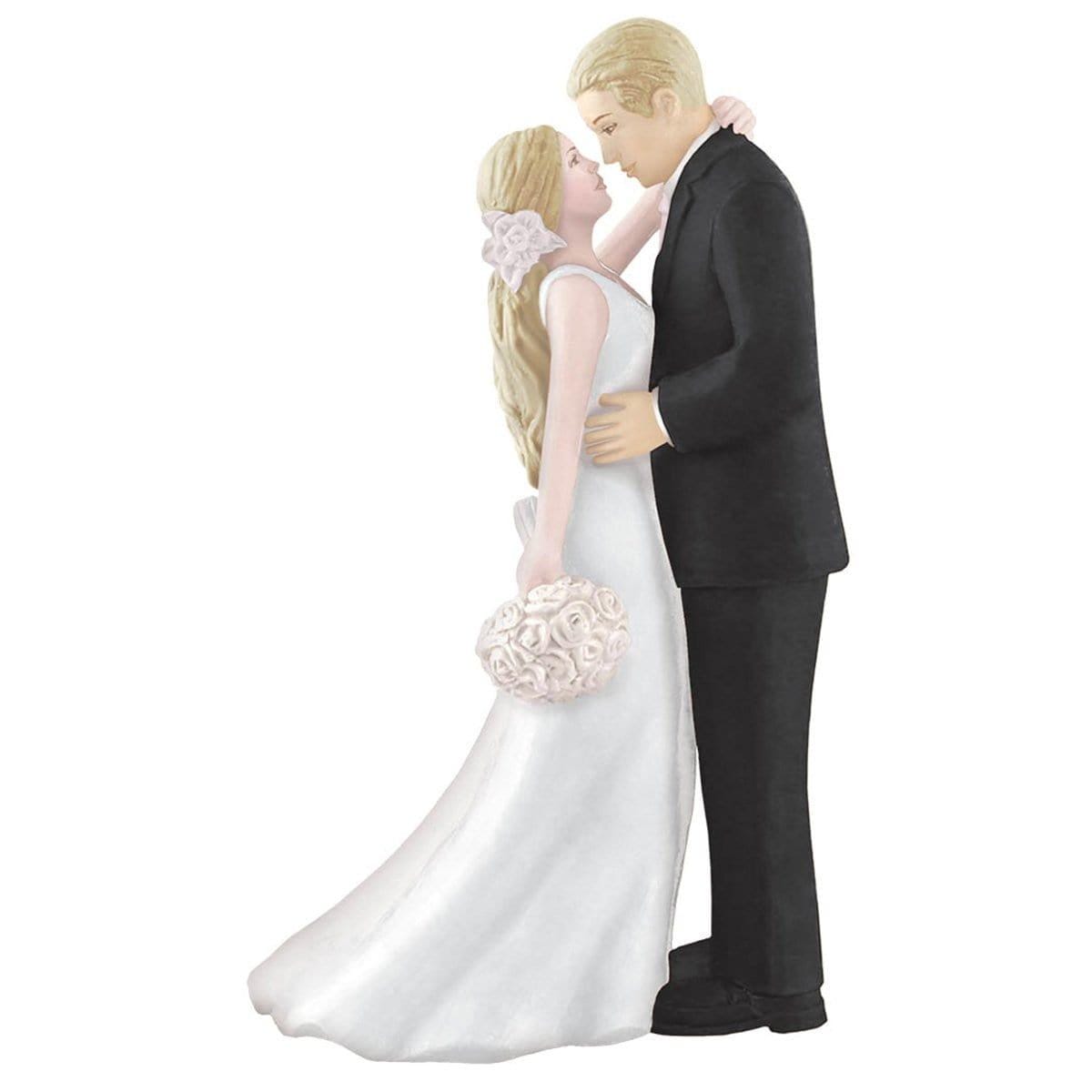 Buy Wedding Cake Topper - Bride & Groom Bouquet 4.19 Po sold at Party Expert
