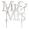 Buy Wedding Cake Topper - Mr & Mrs 5.25 X 5 In. sold at Party Expert