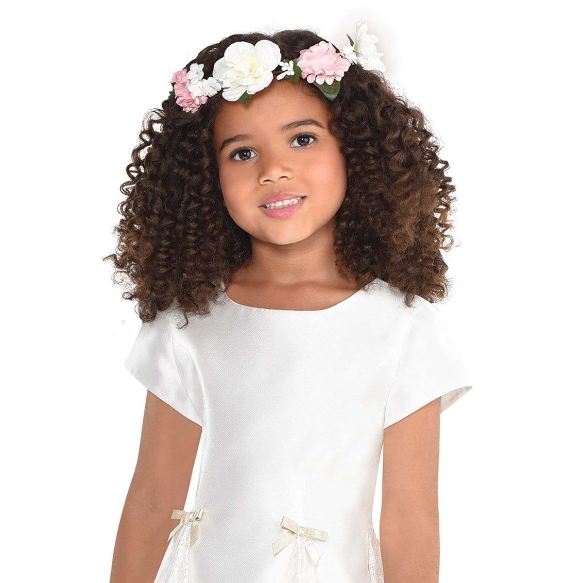 Buy Wedding Flower Girl Head Wreath sold at Party Expert