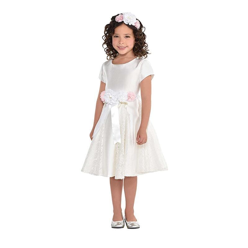 Buy Wedding Flower Girl Sash & Headband Kit sold at Party Expert
