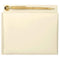 Buy Wedding Guest Book with Pen - Ivory 7.35 x 8 in. sold at Party Expert