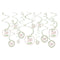 Buy Wedding Love & Leaves - Swirl 12/pkg sold at Party Expert