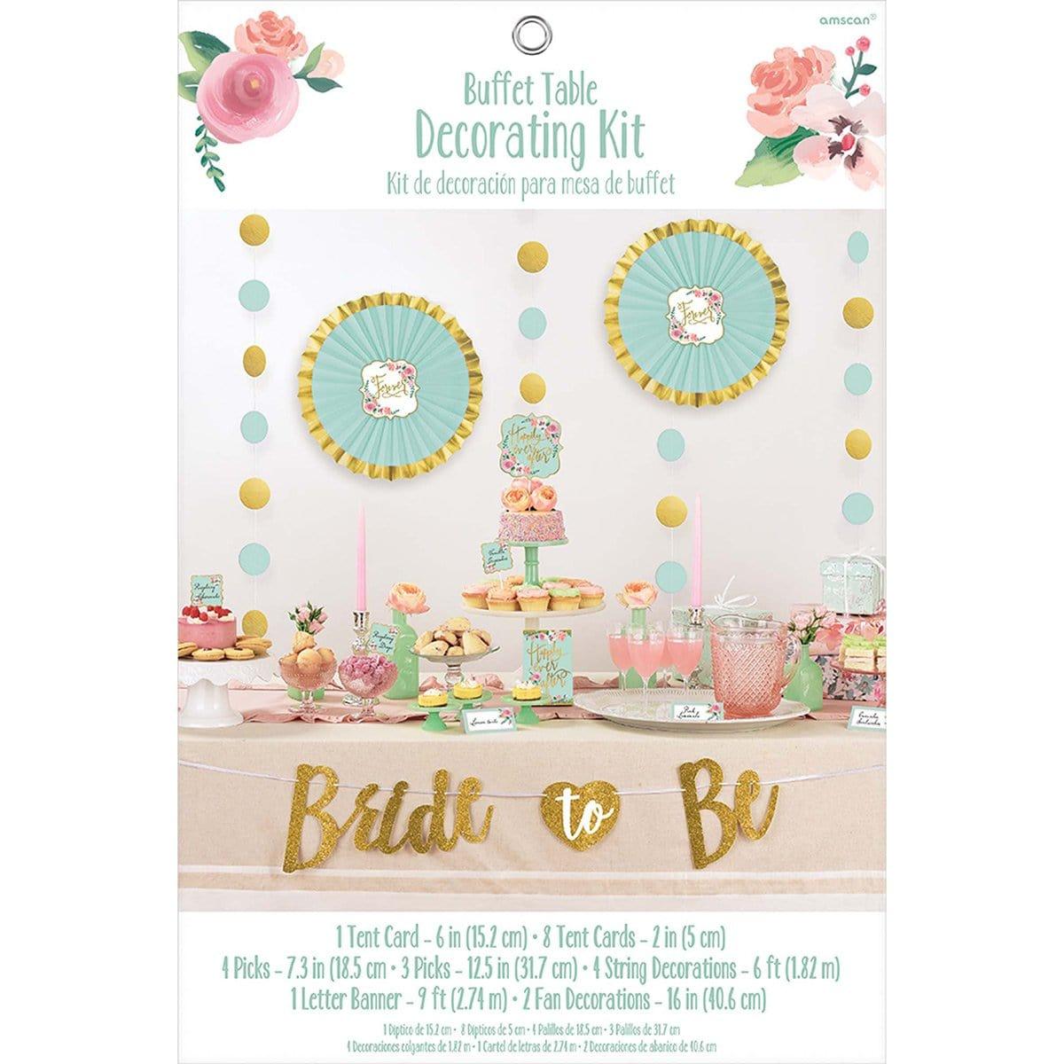 Buy Wedding Mint To Be - Buffet Table Decorating Kit sold at Party Expert