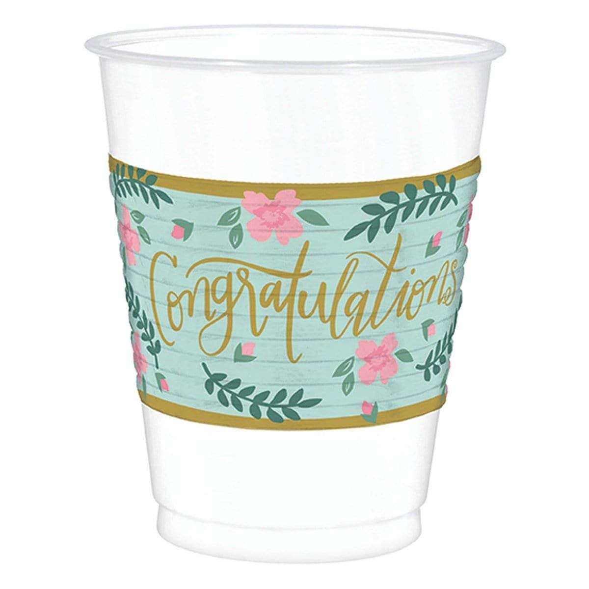 Buy Wedding Mint To Be - Cups 16 oz. 25/pkg sold at Party Expert