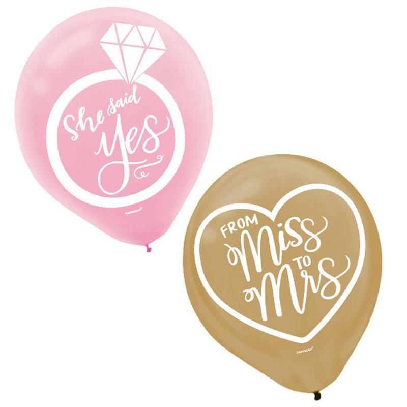Buy Wedding Mint To Be - Latex Balloons 15/pkg sold at Party Expert