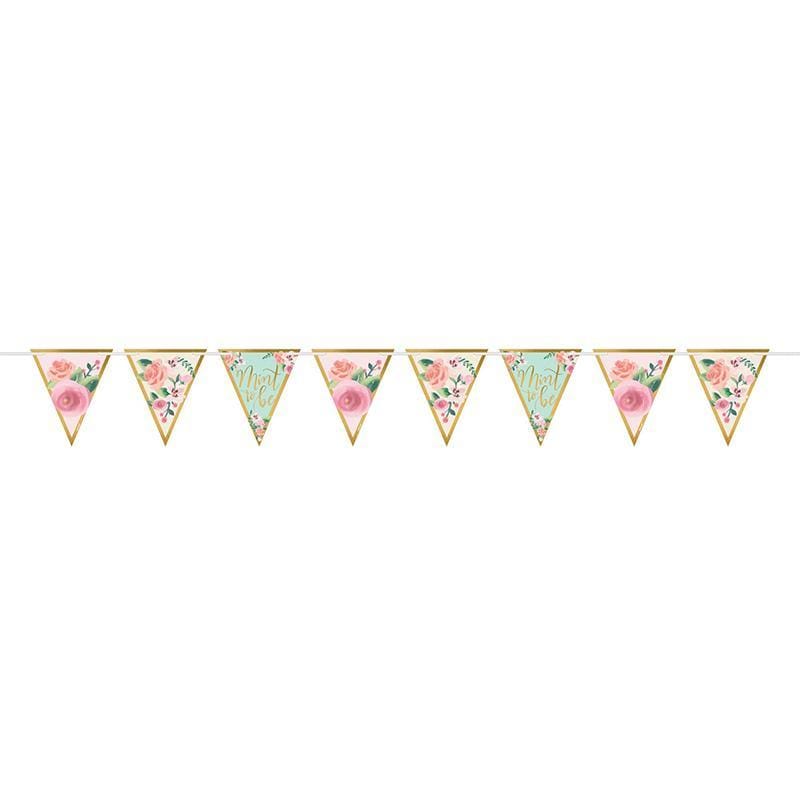 Buy Wedding Mint To Be - Pennant Banner sold at Party Expert