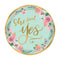 Buy Wedding Mint To Be - Plates 7 in. 8/pkg sold at Party Expert