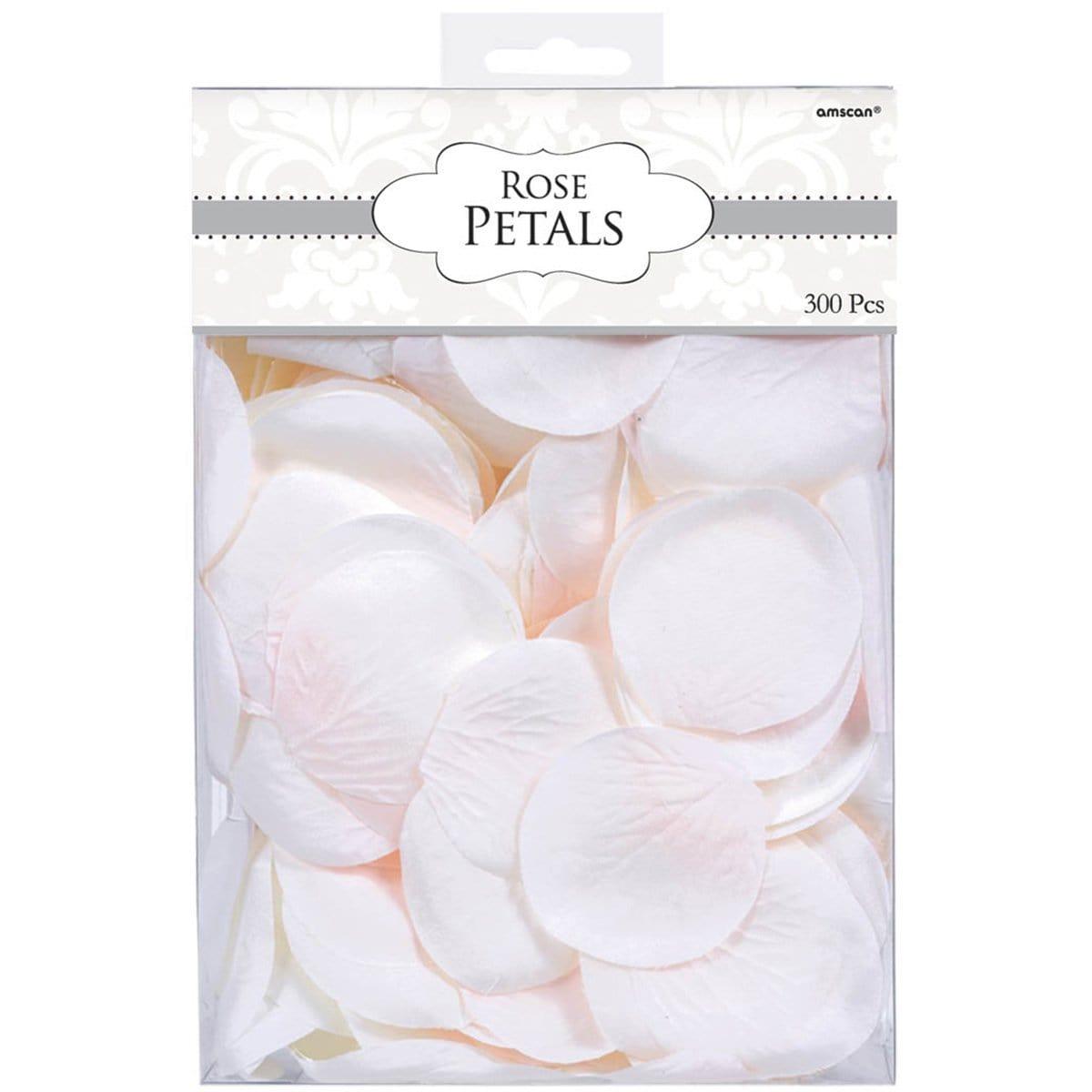 Buy Wedding Rose Petals - White 300/pkg. sold at Party Expert