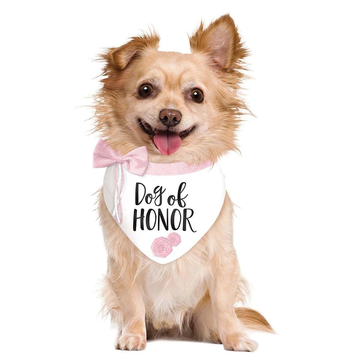 Buy Wedding Wedding Bandana - Dog Of Honor sold at Party Expert