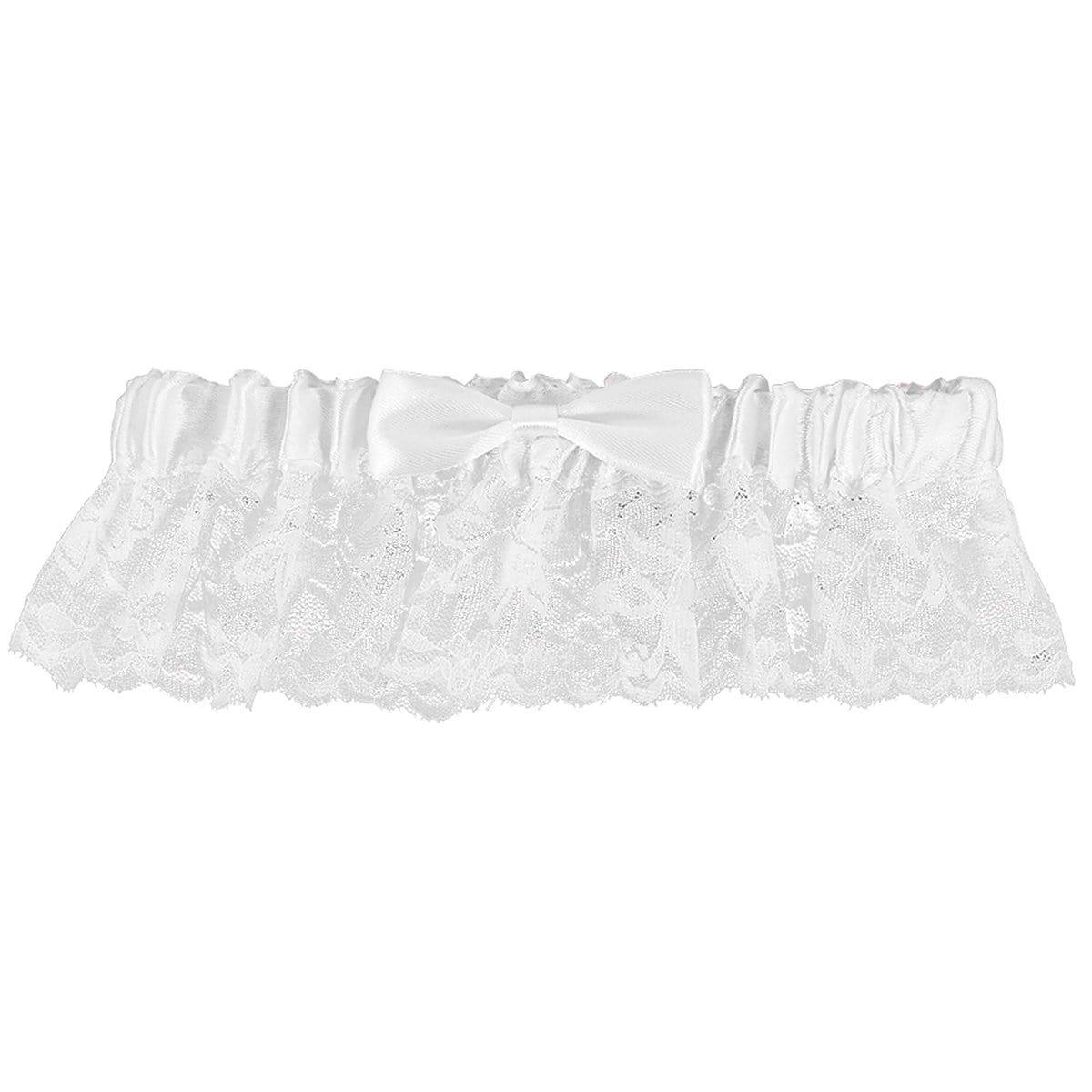 Buy Wedding White Garter sold at Party Expert
