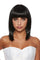 Buy Costume Accessories Black Kendall Mid-length Wig for Women sold at Party Expert