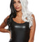 Buy Costume Accessories Black & White Cruella Long Wavy Wig for Women sold at Party Expert