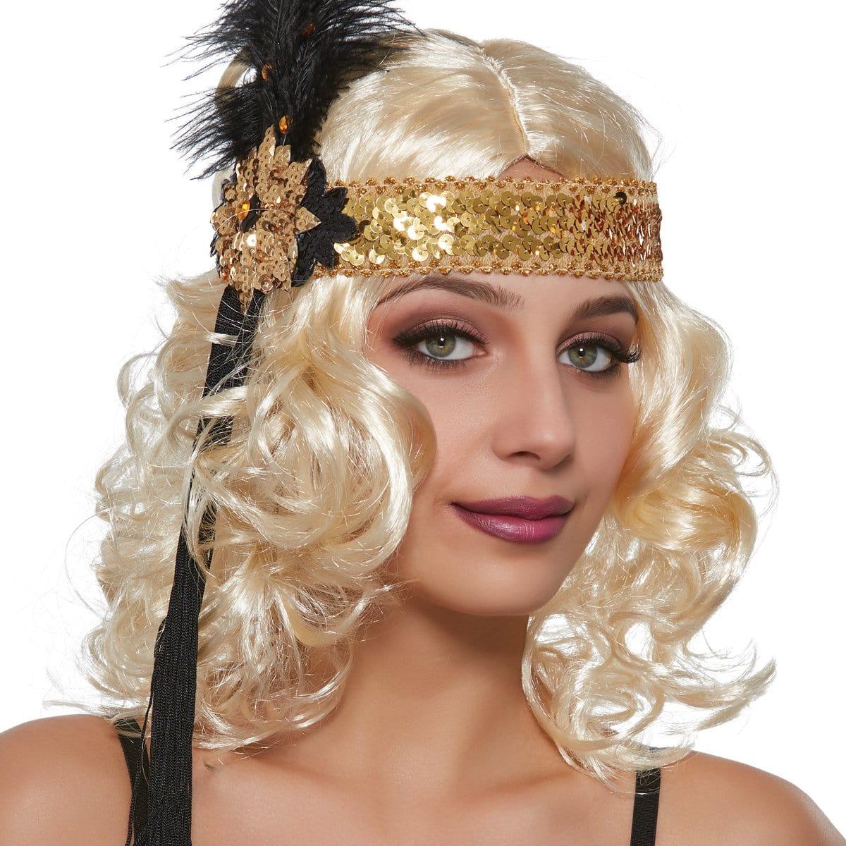 Buy Costume Accessories Blond Gatsby wig for women sold at Party Expert