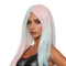 Buy Costume Accessories Blue & Pink Luna Long Straight Wig for Women sold at Party Expert