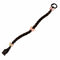 Buy Costume Accessories Brown braid with pink butterflies and elastic sold at Party Expert