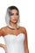 Buy Costume Accessories Grey Jacky Mid-length Ombre Wig for Women sold at Party Expert