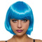 Buy Costume Accessories Hot blue Daisy wig for women sold at Party Expert