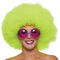 Buy Costume Accessories Neon yellow Super Freak wig for adults sold at Party Expert