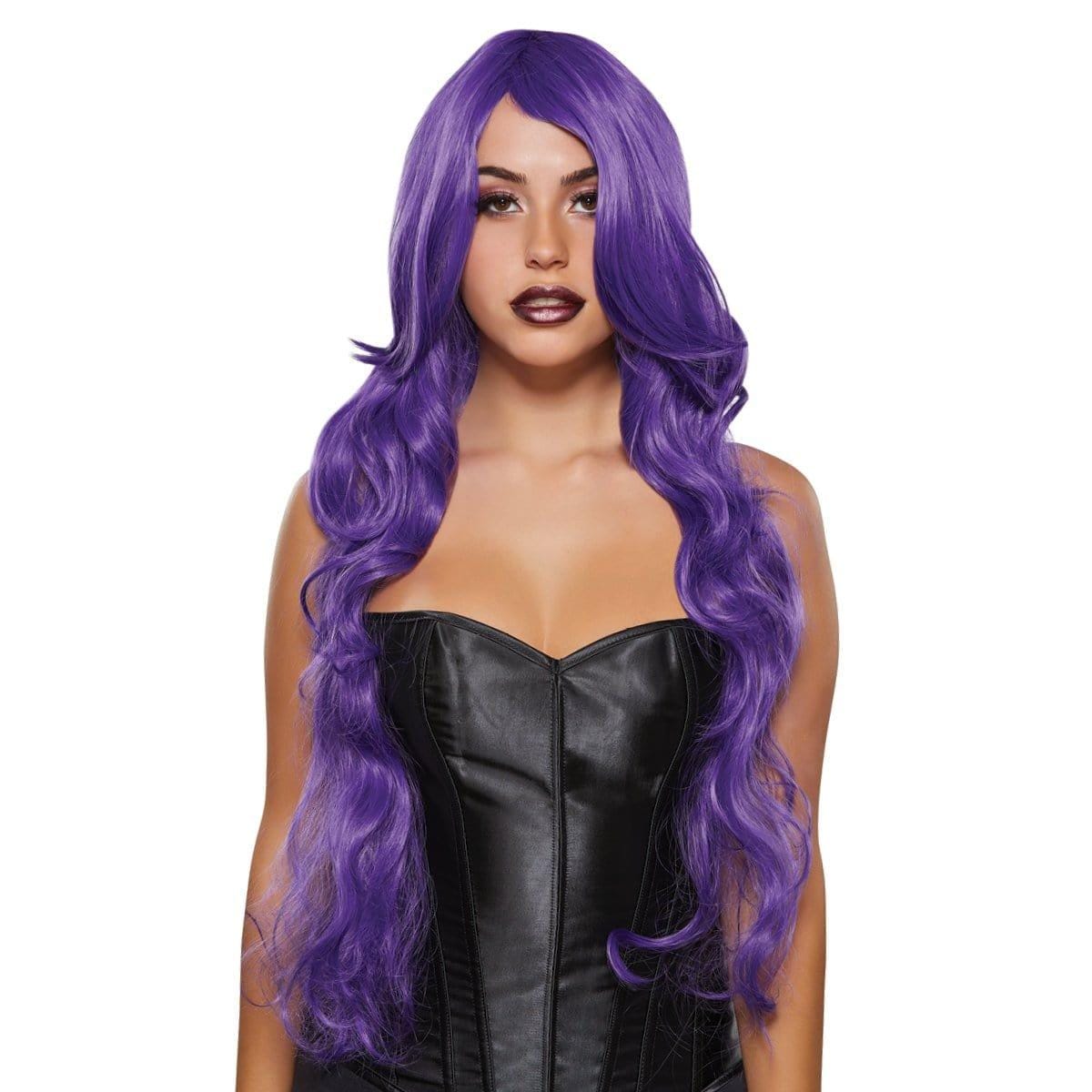 Buy Costume Accessories Violet Diva wig for women sold at Party Expert