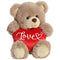Aurora World Valentine's Day "Love" Plush Teddy Bear, 8 Inches, 1 Count 092943771635