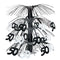 Buy Age Specific Birthday Cascade Centerpiece Bk & Sil - 50th Birthday 18 In. sold at Party Expert