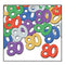 Buy Age Specific Birthday Fanci-fetti Confetti Multiclr - 80th Birthday Â½ Oz. sold at Party Expert