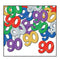 Buy Age Specific Birthday Fanci-fetti Confetti Multiclr - 90th Birthday Â½ Oz. sold at Party Expert