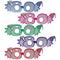Buy Age Specific Birthday Glittered Foil Glasses - 80th Birthday sold at Party Expert