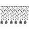 Buy Age Specific Birthday Hanging Swirl Decorations - 50th Birthday 6/pkg. sold at Party Expert