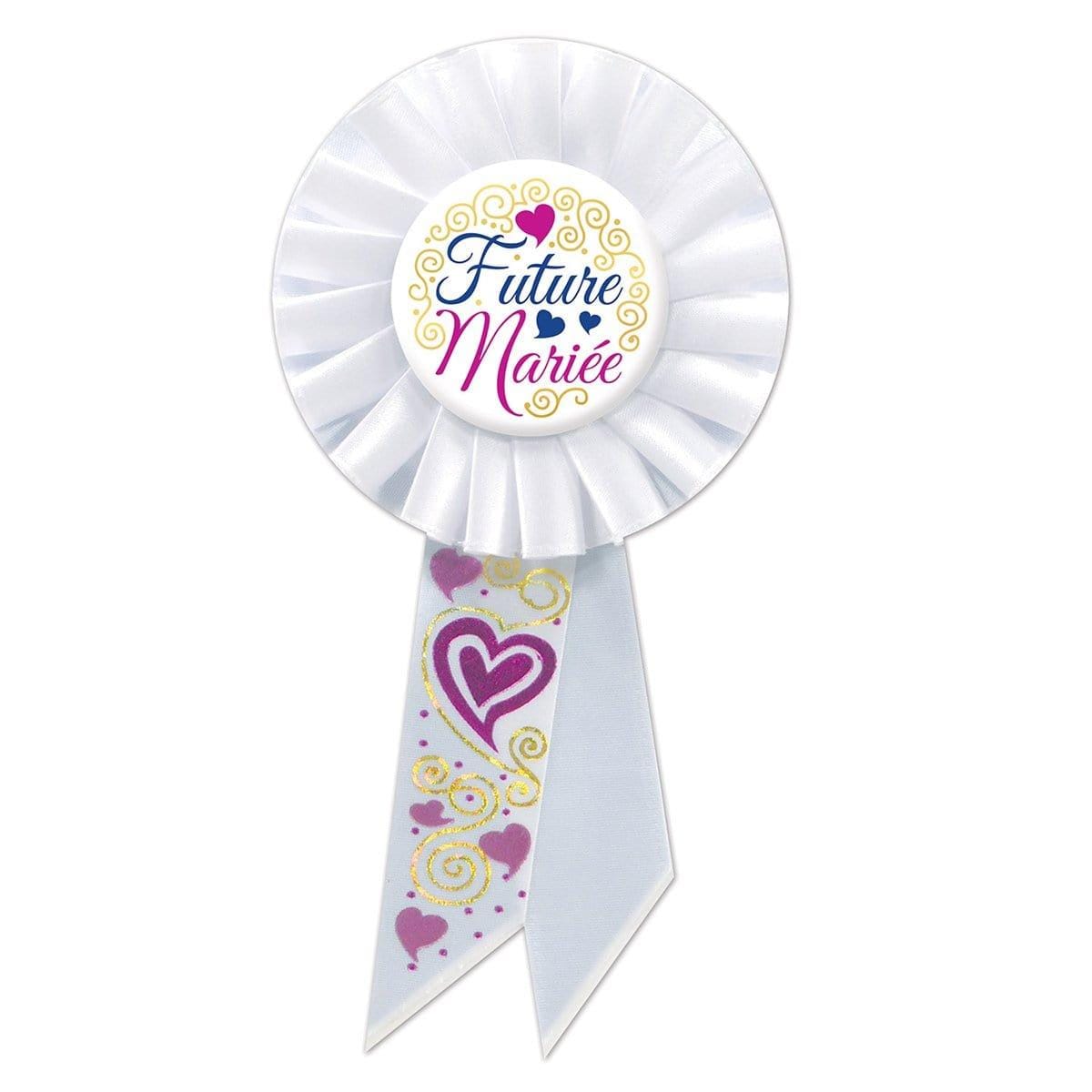 Buy Bachelorette Future Mariée award ribbon sold at Party Expert