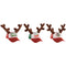 BEISTLE COMPANY Christmas Trucker Hat with Reindeer Antlers, Assortment, 1 Count