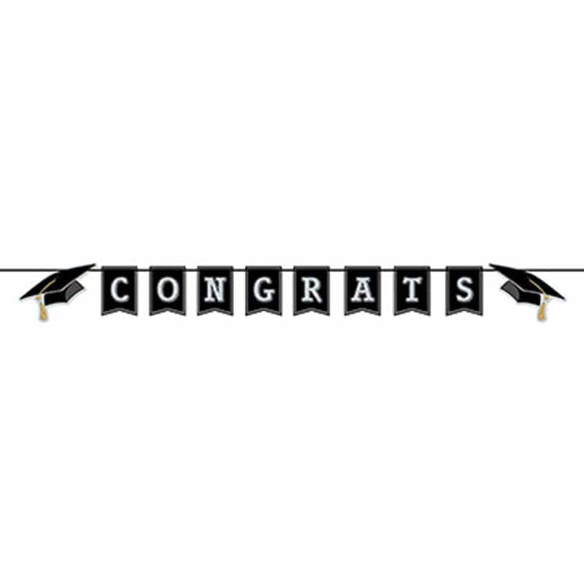 Buy Graduation Congrats Banner sold at Party Expert