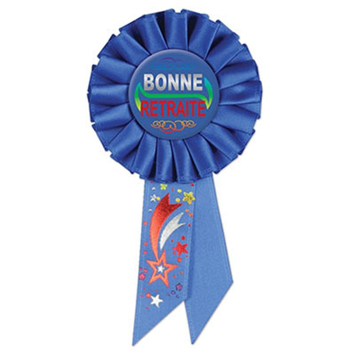 Buy Retirement Award Ribbon - Bonne Retraite sold at Party Expert