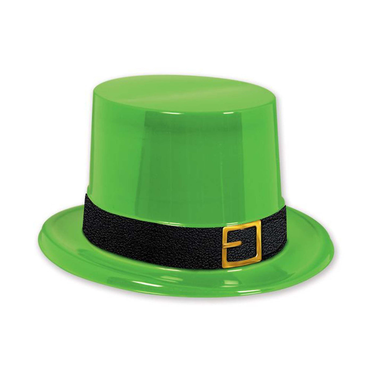 BEISTLE COMPANY St-Patrick St-Patrick's Day Green Plastic Hat, 1 Count 034689043614