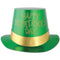 BEISTLE COMPANY St-Patrick St-Patrick's Day Green Top Hat, 1 Count