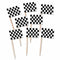 Buy Theme Party Checkered Flag Picks, 50 per package sold at Party Expert