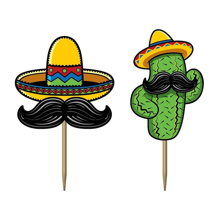 Buy Theme Party Fiesta Picks, 50 per Package sold at Party Expert
