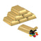 Buy Theme Party Gold Bar Favor Boxes, 12 per Package sold at Party Expert