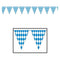 Buy Theme Party Oktoberfest Pennant Banner, 12 Feet sold at Party Expert