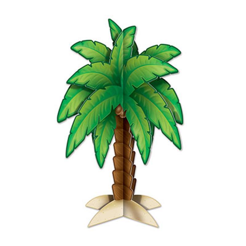 Buy Theme Party Palm Tree Centerpiece, 11.75 Inches sold at Party Expert
