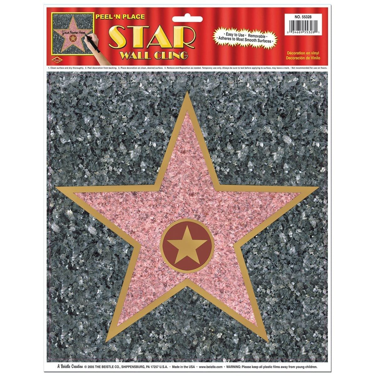 Buy Theme Party Peel N' Place Walk of Fame Star sold at Party Expert