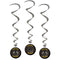 Buy Theme Party Racing Wheels Swirl Decorations, 3 per Package sold at Party Expert