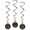 Buy Theme Party Racing Wheels Swirl Decorations, 3 per Package sold at Party Expert
