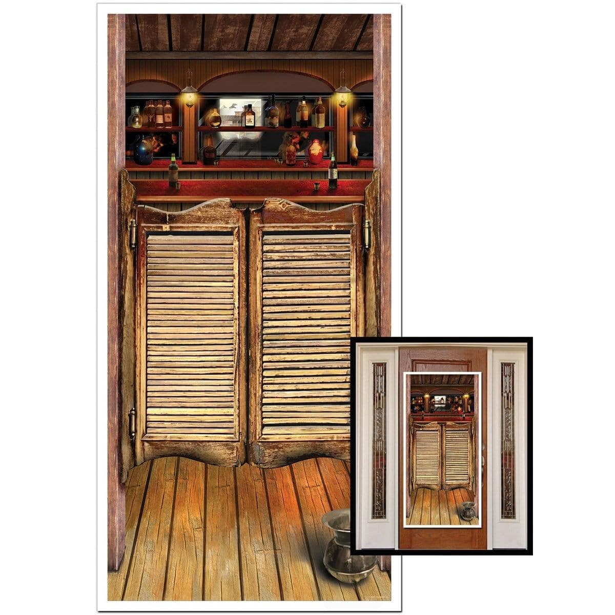 Buy Theme Party Saloon Door Decoration sold at Party Expert